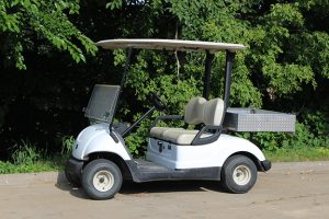 Rental Golf Car with 3x3 Utility Box