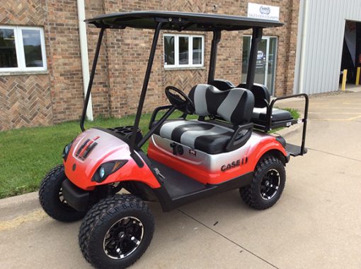 Used Yamaha Custom Case IH Gas Golf Car-Iowa, Illinois, Wisconsin, Nebraska-Harris Golf Cars