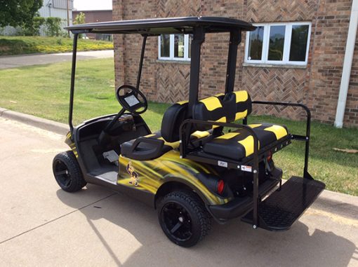 Iowa Hawkeye Golf Car - Image 2