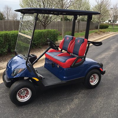 chicago cubs golf car-Harris Golf Cars-Iowa, Illinois, Wisconsin, Nebraska