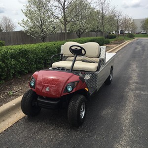 2008 Utility Flatbed Golf Cart-Harris Golf Cars-Iowa, Illinois, Wisconsin