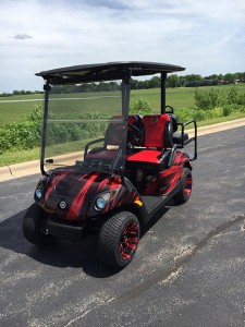 chicago blackhawks golf cart-harris golf cars-Iowa, Illinois, Wisconsin, Nebraska