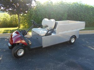 extended bed Yamaha Electric Hauler