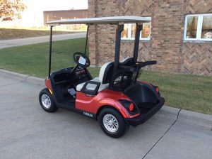jasper red golf car-Harris Golf Cars- Iowa, Illinois, Wisconsin, Nebraska