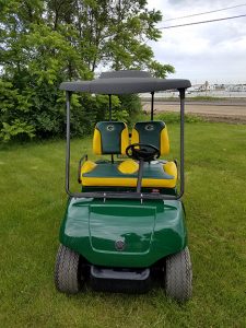 2005 Green Bay Packers Golf Car-Harris Golf Cars- Iowa, Illinois, Wisconsin, Nebraska