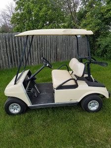 2007 Beige Club Car-Harris Golf Cars-Iowa, Illinois, Wisconsin, Nebraska
