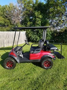 2009 Garnet Red-Harris Golf Cars-Iowa, Illinois, Wisconsin, Nebraska