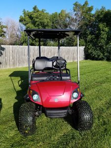 2009 Garnet Red-Harris Golf Cars-Iowa, Illinois, Wisconsin, Nebraska