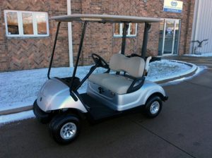 Moonstone Silver Golf Car-Harris Golf Cars-Iowa, Illinois, Wisconsin, Nebraska