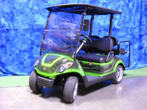 2009 Custom Green and Black Golf Car