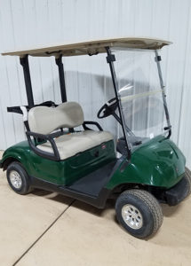 2015 Green Electric Golf Car