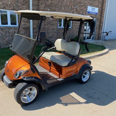 2011 Atomic Orange Golf Car