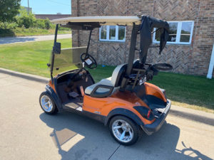 2011 Atomic Orange Golf Car
