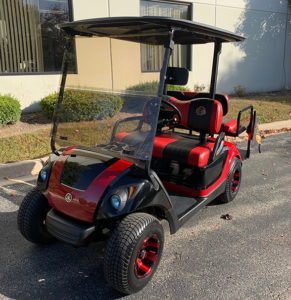 2011 Chicago Blackhawks Golf Car