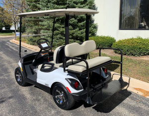 2015 Glacier White Golf Car