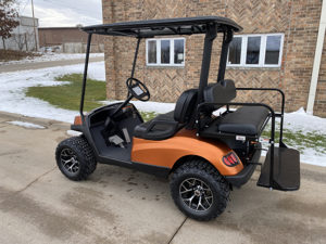 2011 Matte Orange Havoc Golf Car