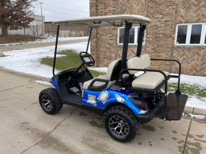 2012 Custom Blue and Gray Golf Car