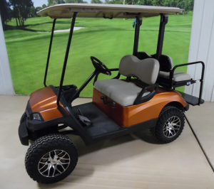 2013 Harvest Orange Golf Car
