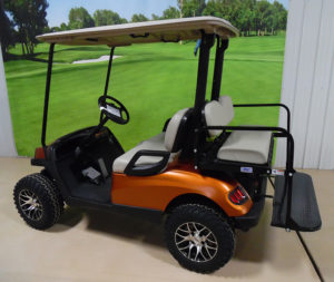 2013 Harvest Orange Golf Car