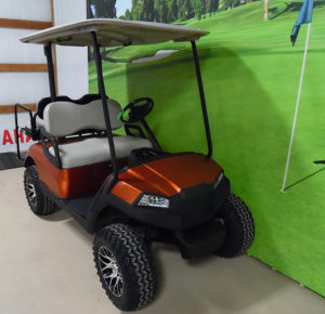 2013 Orange Golf Car