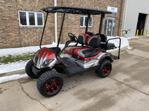 2013 Red, White & Black Custom Golf Car