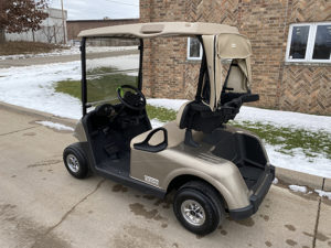 2014 EZGO Almond Golf Car