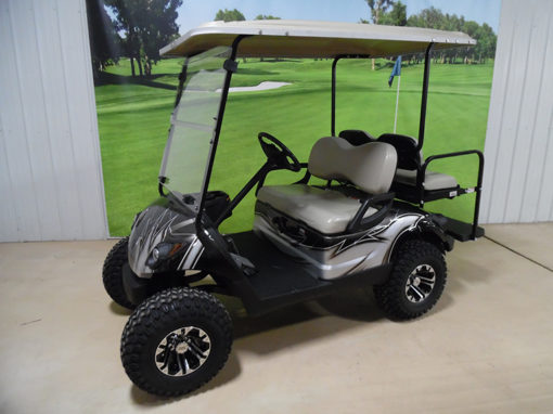 2014 Custom Black and Silver Golf Car