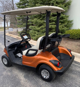 2009 Atomic Orange Golf Car