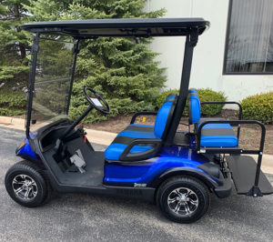 2105 Custom Blue Golf Car