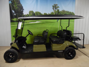 2017 Army Green 6-Passenger Golf Car