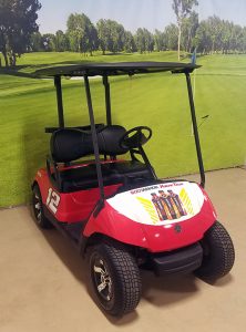Custom Body Armor Golf Car