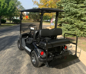 2014 Black Striped Golf Car