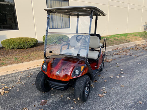 2015 Custom Flame Golf Car