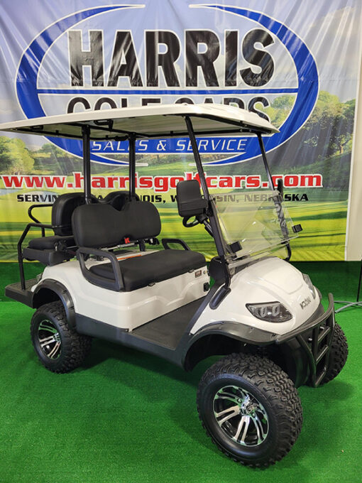 2021 White with Black Seats 4-Passenger
