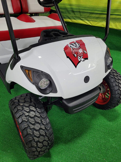 Wisconsin Badger Golf Car