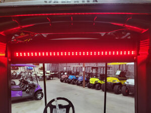Wisconsin Badger Golf Car