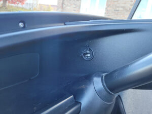 2015 Camo Golf Car USB Port
