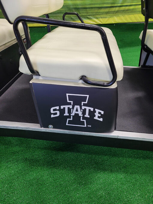 Custom Iowa State 8-Passenger Electric Golf Car - Image 3