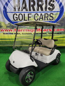 2013 Glacier White Gas Golf Car