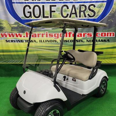 2013 Glacier White Gas Golf Car