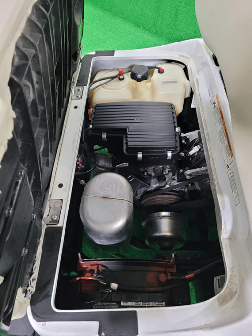 2013 Glacier White Gas Golf Car