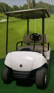 2013 Glacier White Golf Car