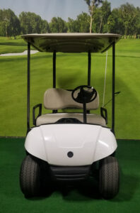 2013 Glacier White Golf Car