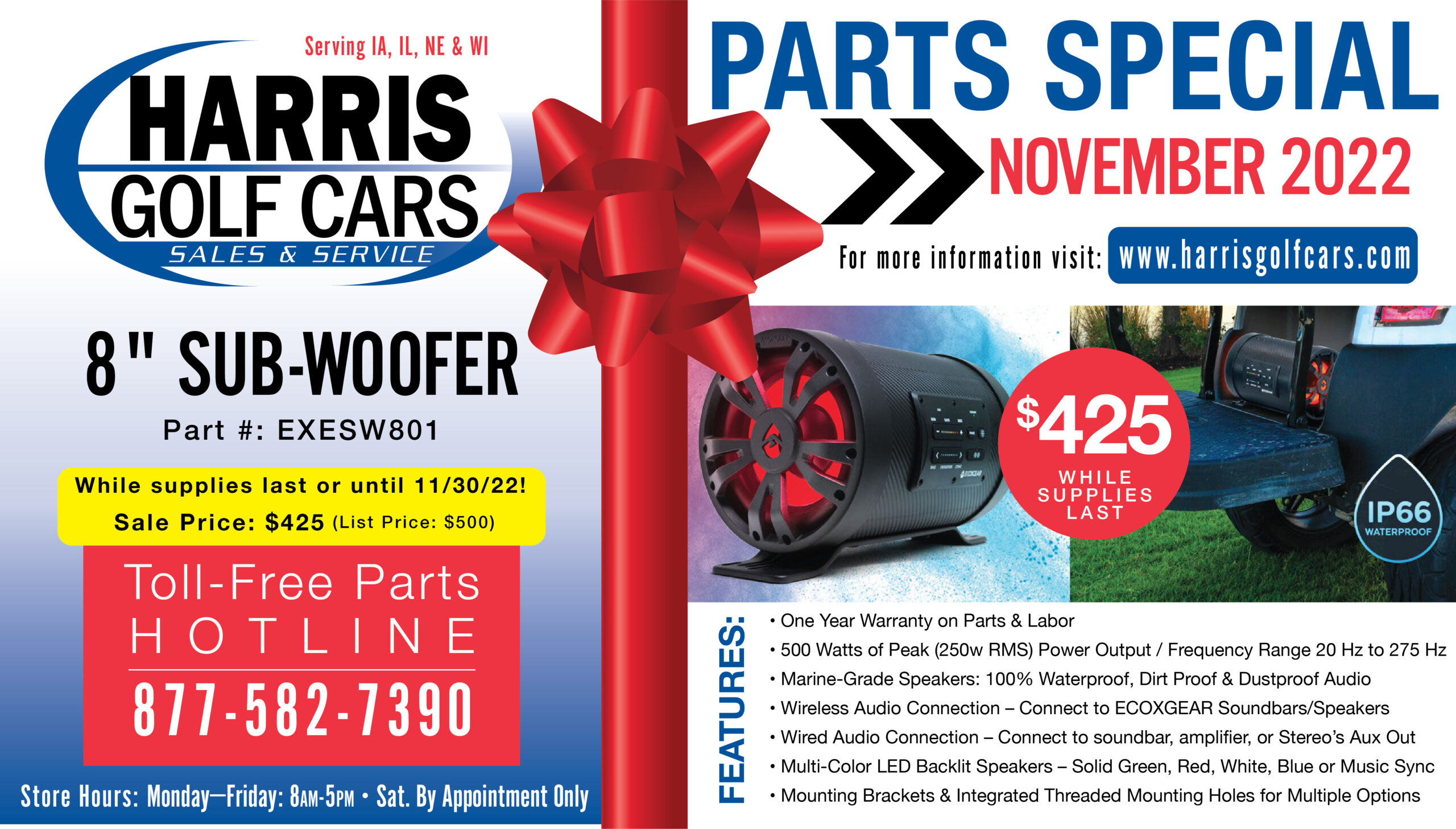 Golf Cart Parts and Accessories Harris Golf Car