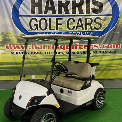 2022 Glacier White Golf Car