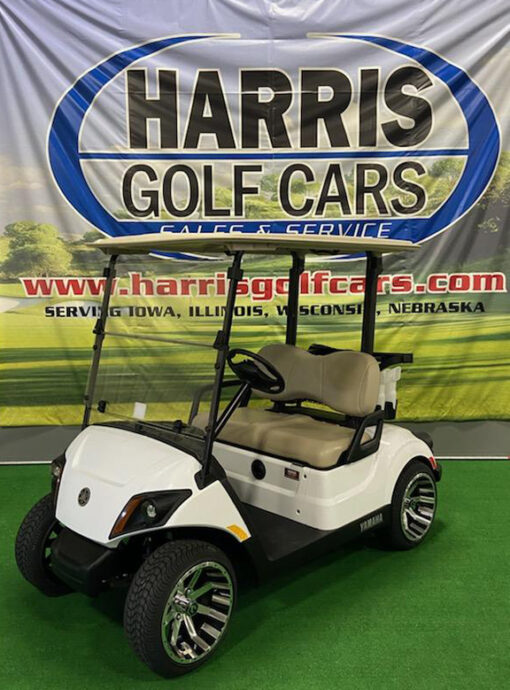 2022 Glacier White Golf Car