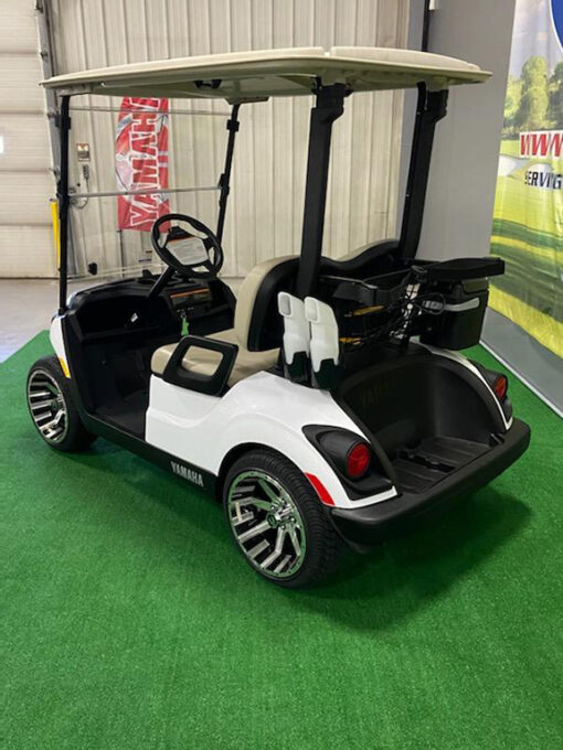 2022 Glacier White Golf Car