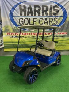 2022 Metallic Blue Golf Car
