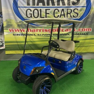 2022 Metallic Blue Golf Car