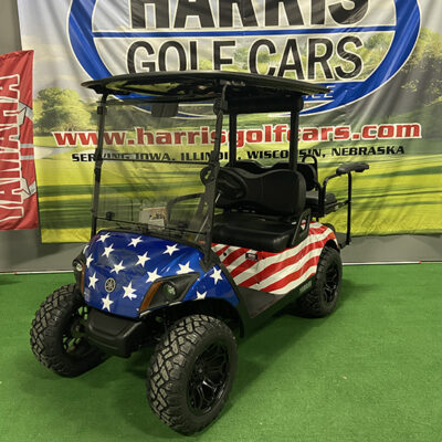 2019 American Flag Golf Car